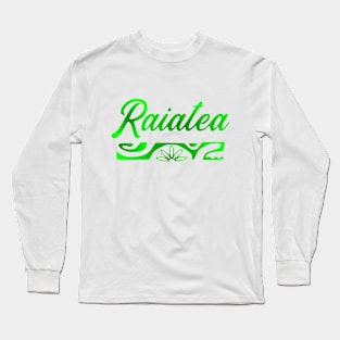 RAIATEA (green) Long Sleeve T-Shirt